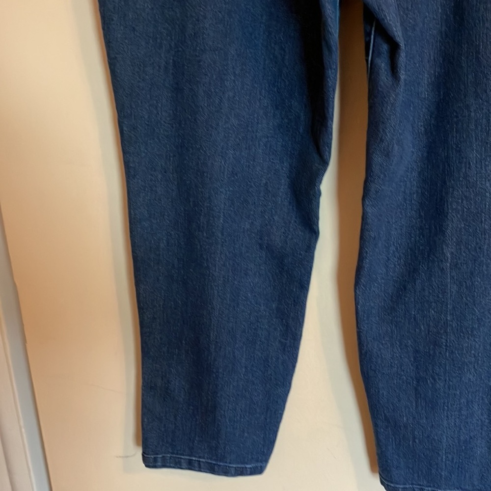 Pretty medium stonewashed studded jeans by Allison Daley, size 16, like new! - Picture 10 of 16